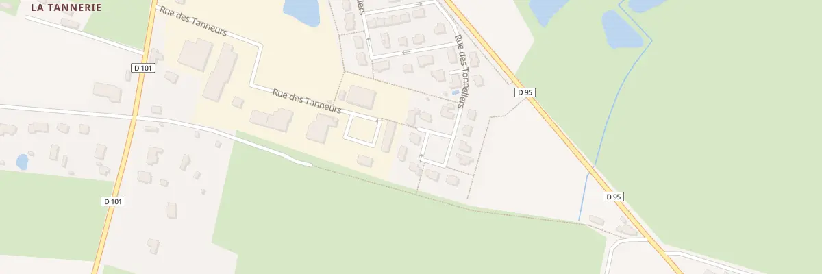 Plan du 40 Rue des Tonneliers à La Bouëxière