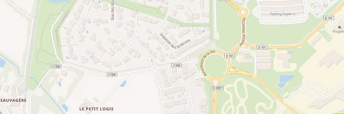 Plan du 7 Imp des Embruns à Bellevigny