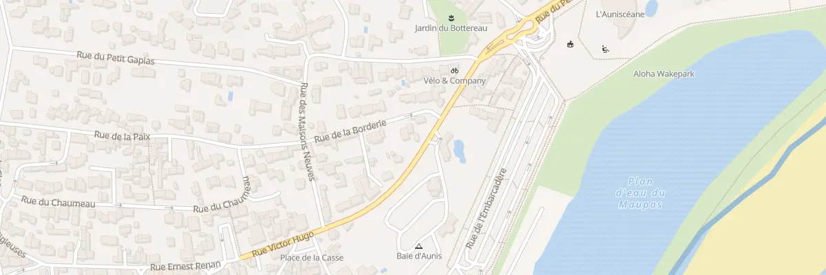 Plan du 15 Rue du perthuis breton à La Tranche-sur-Mer