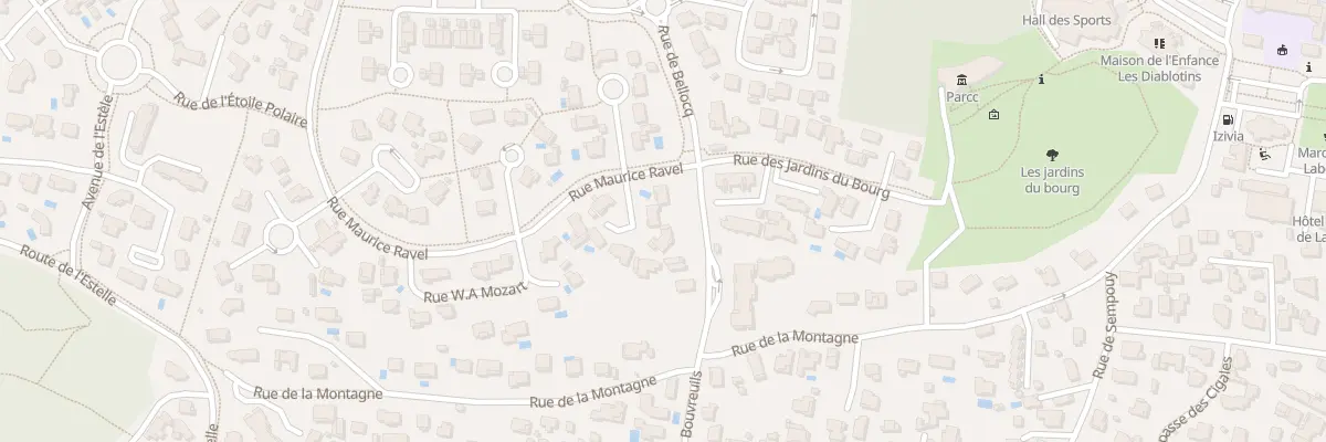Plan du 3 Imp Berlioz à Labenne