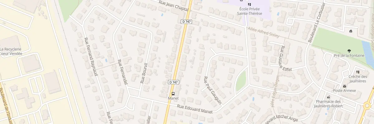 Plan du 81 Rue d’Aubigny à La Roche-sur-Yon