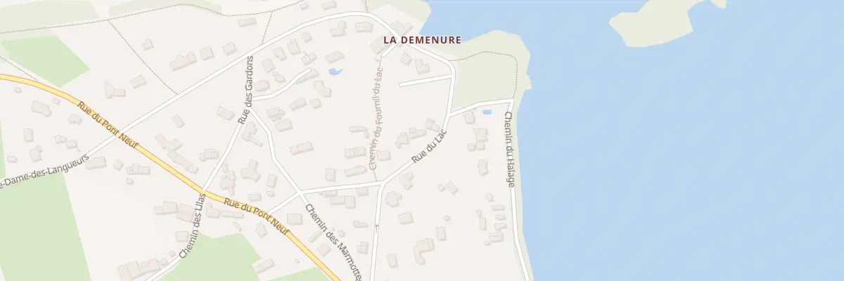 Plan du 201 Rue du Lac à Joué-sur-Erdre