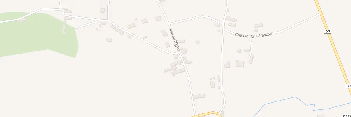 Plan du 12 Rue de l’Eglise à Saussey