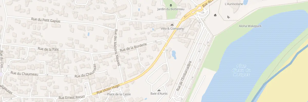 Plan du 13 Rue du perthuis breton à La Tranche-sur-Mer