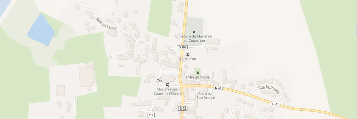 Plan du 5 Rue du Couesnon à Mézières-sur-Couesnon