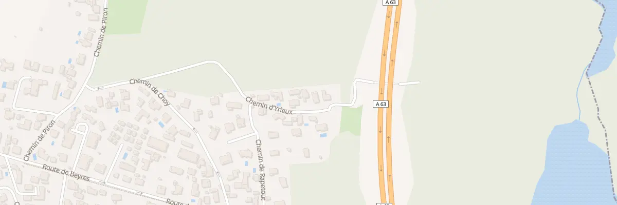 Plan du 263 Che d’Yrieu à Ondres