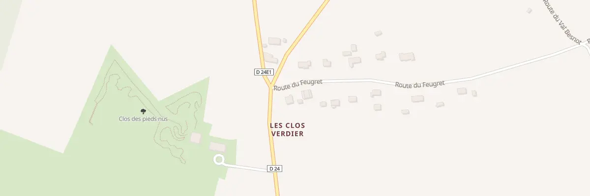 Plan du 2 Rte du Feugret -Moitiers Baupt à Picauville