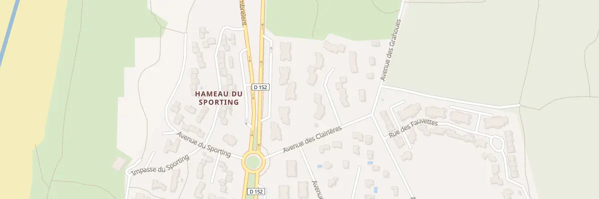 Plan du 12 Av Chambrelent à Seignosse