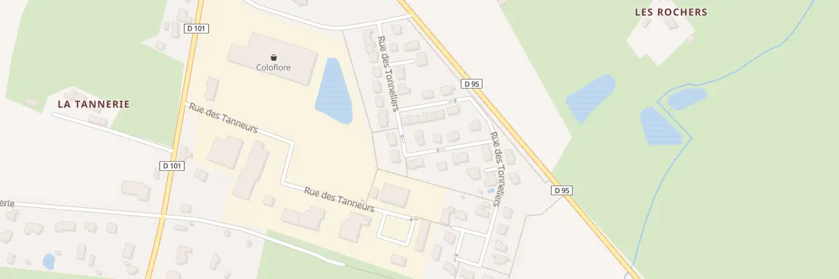 Plan du 29 Rue des Tonneliers à La Bouëxière