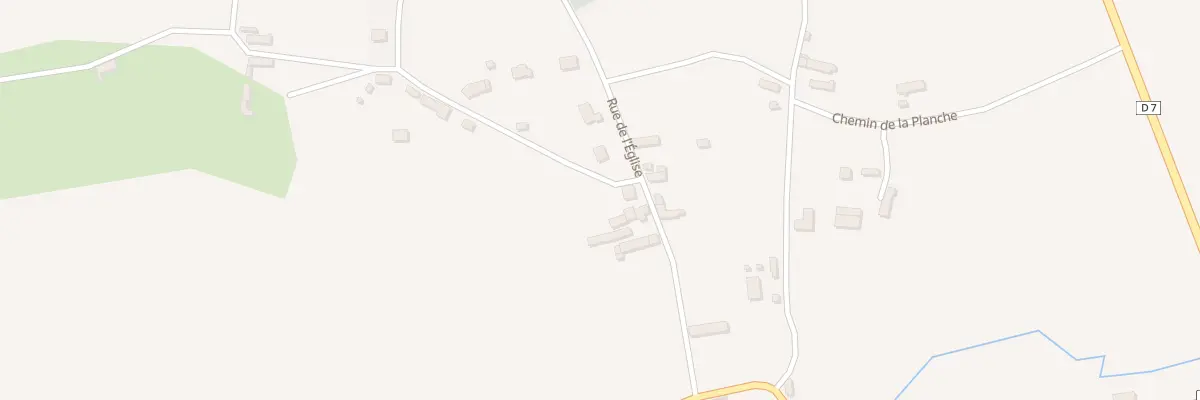 Plan du 14 Rue de l’Eglise à Saussey