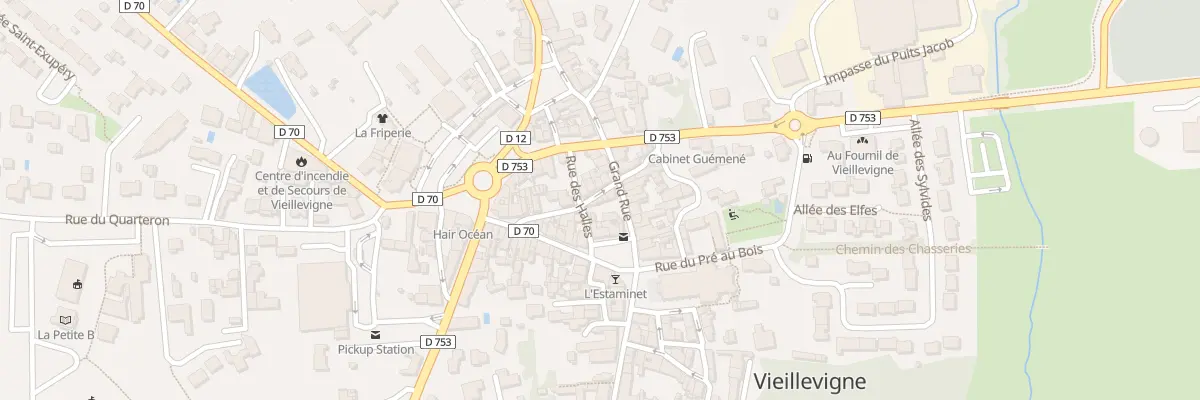 Plan du 14 Rue du Chaffault à Vieillevigne