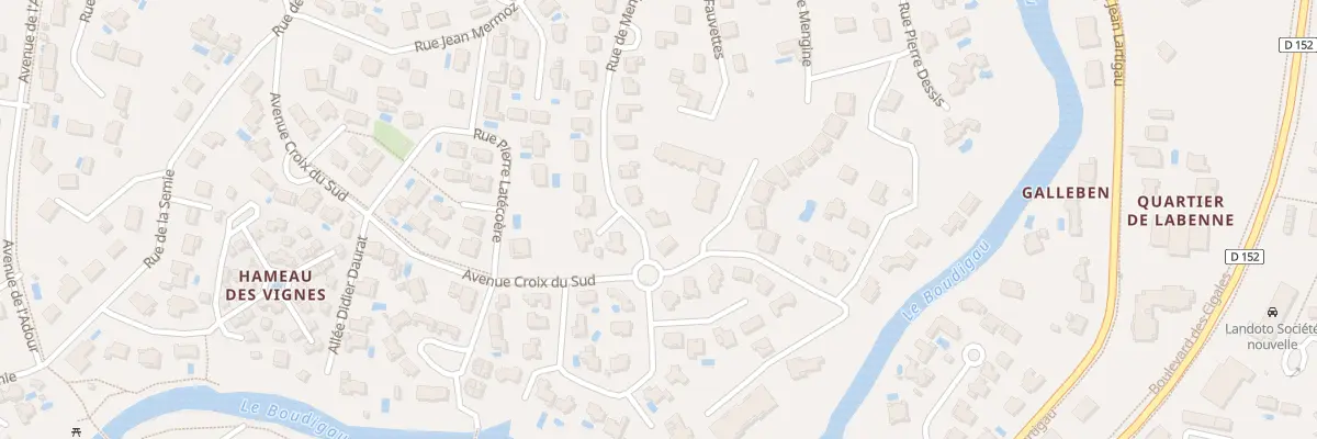 Plan du 21 Rue de Mengine à Capbreton