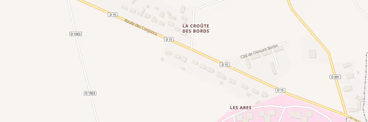Plan du 6 Rte des Conjoncs à Étienville