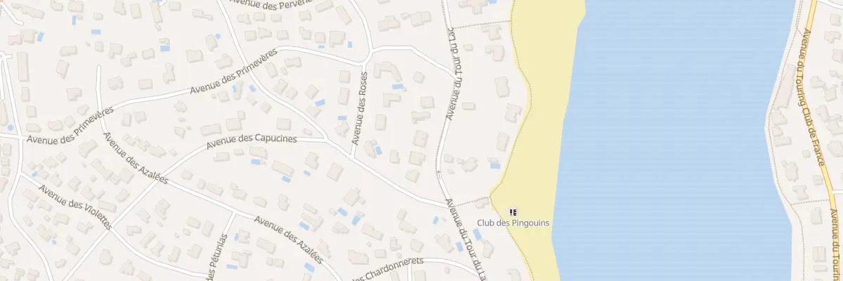 Plan du 861 Av du Tour du Lac à Soorts-Hossegor