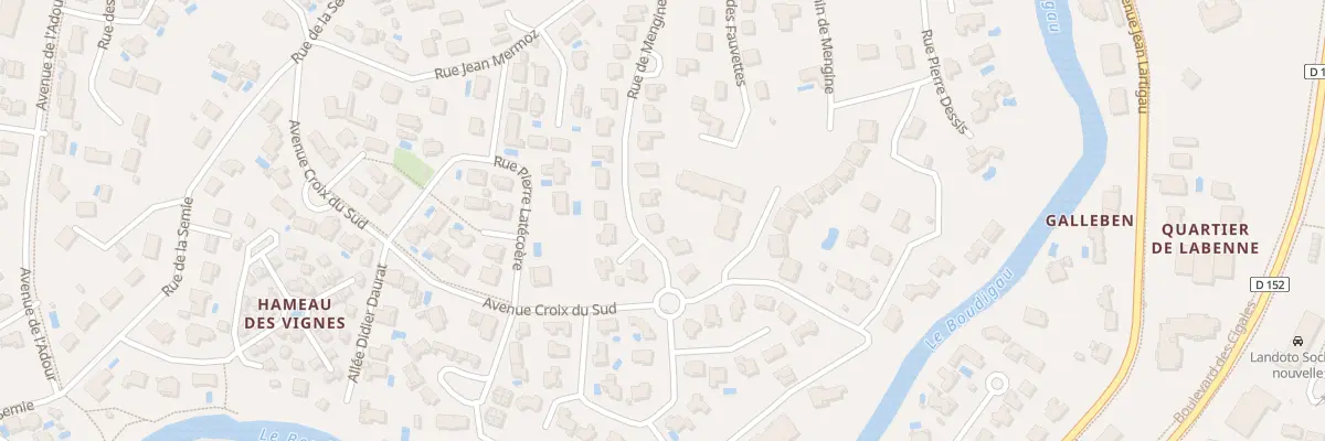Plan du 19 Rue de Mengine à Capbreton