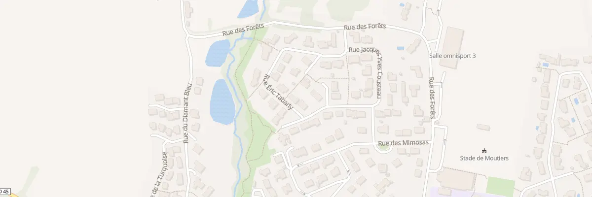 Plan du 8 Rue Éric Tabarly à Moutiers-les-Mauxfaits