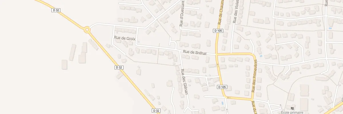 Plan du 11 Rue de Bréhat à Piré-Chancé