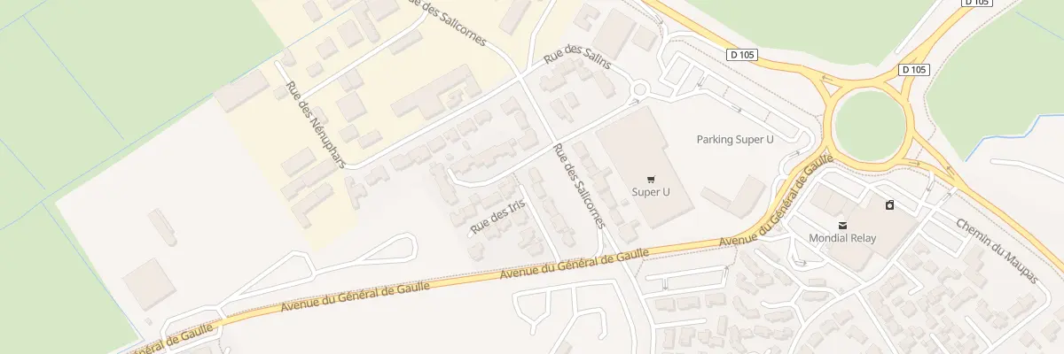 Plan du 10 Rue des iris à La Tranche-sur-Mer
