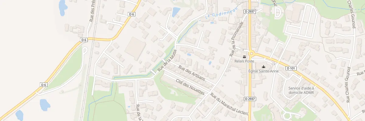 Plan du 3 Rue des Artisans à Bellevigny