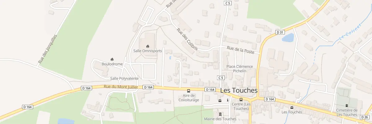 Plan du 5 Imp des Chênes aux Touches