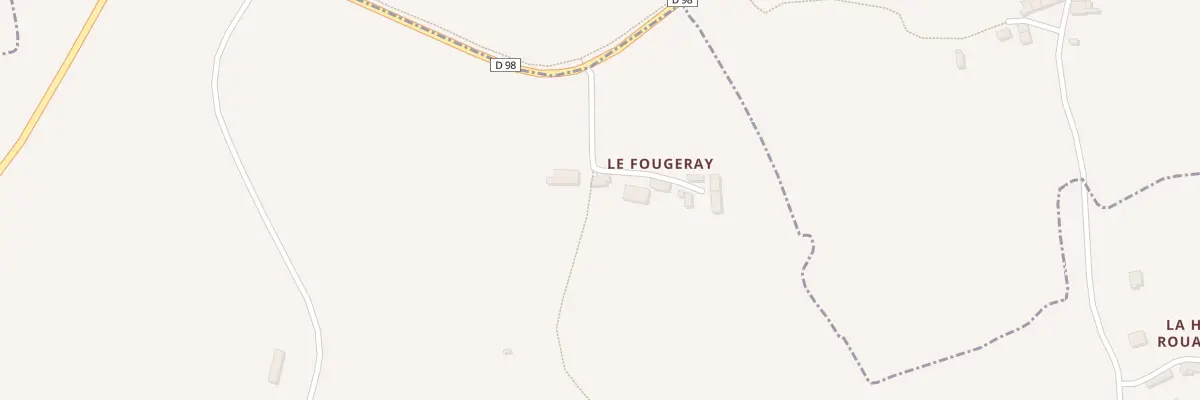 Plan du 5 Le Fougeray au Tiercent