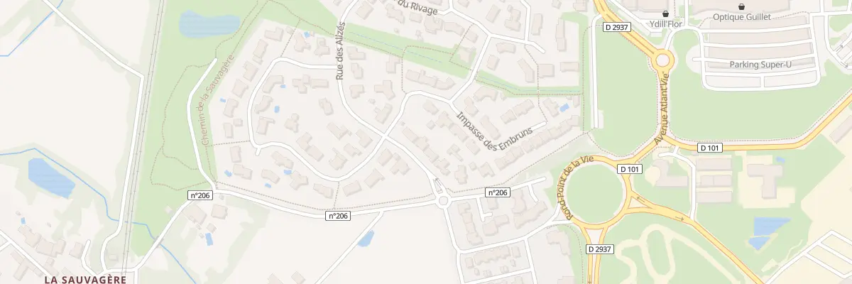 Plan du 31 Rue des alizés à Bellevigny