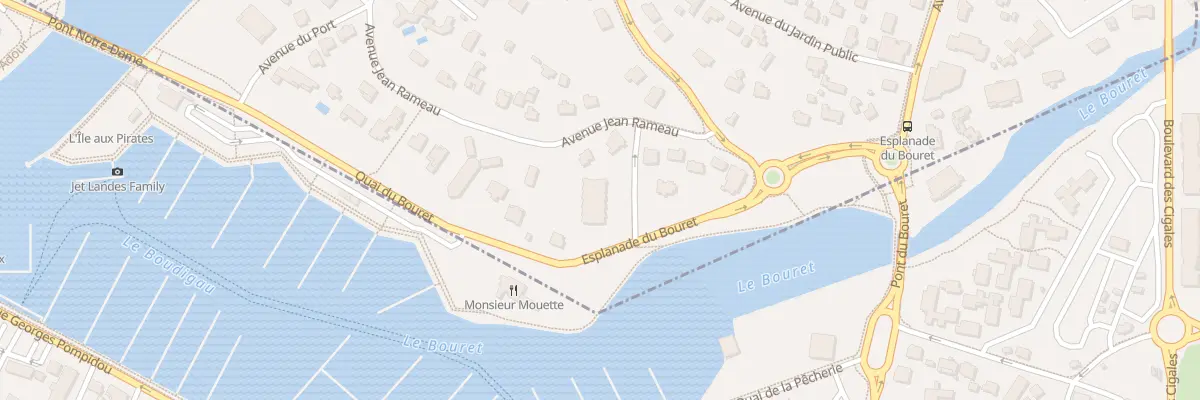 Plan du 151 Esp du Bourret à Soorts-Hossegor