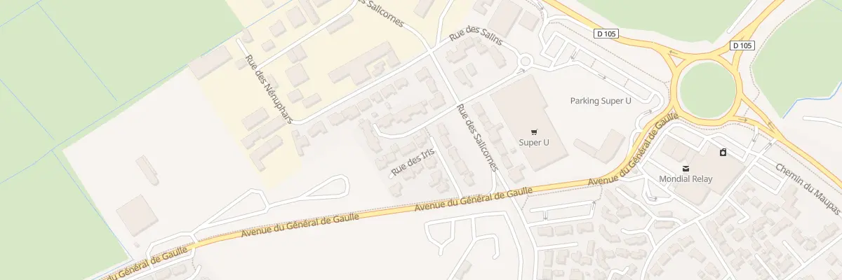 Plan du 12 Rue des iris à La Tranche-sur-Mer