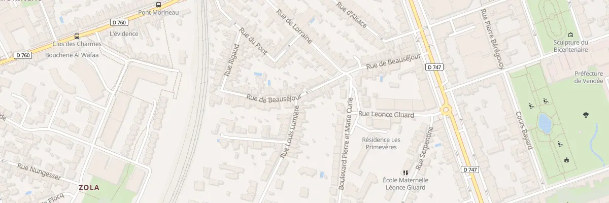 Plan du 31B Rue de beauséjour à La Roche-sur-Yon