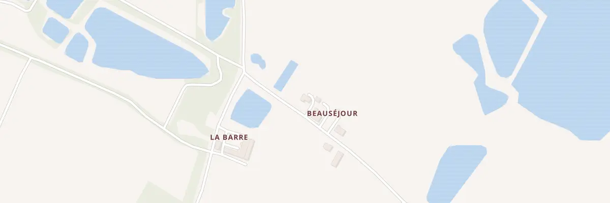 Plan du 6001 Beauséjour à Nesmy
