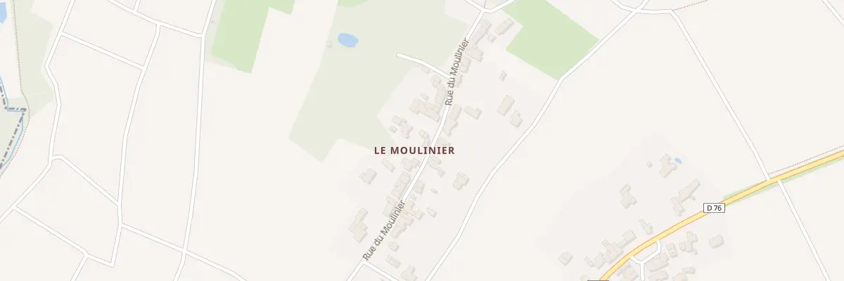 Plan du 21 Rue du moulinier à Château-Thébaud