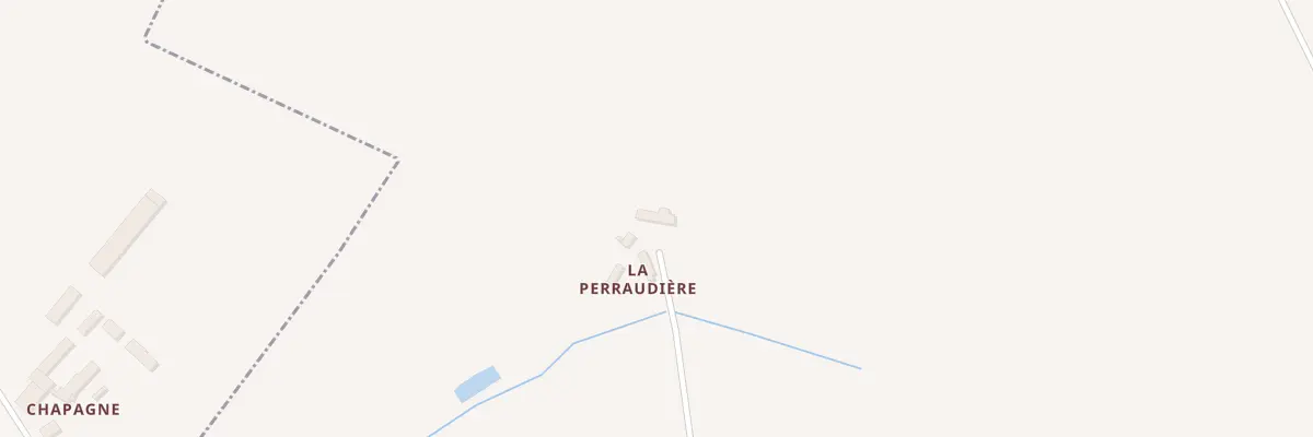 Plan du 5245 La Perraudiere à Domagné