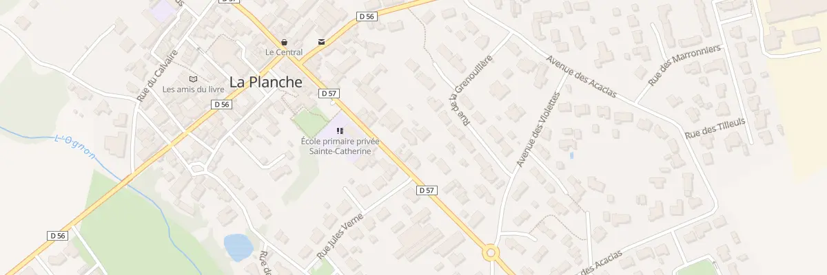 Plan du 18B Rue de nantes à La Planche