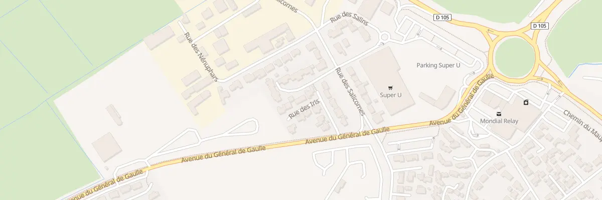 Plan du 14 Rue des iris à La Tranche-sur-Mer