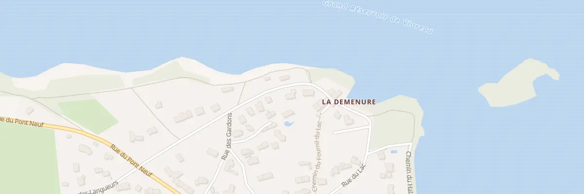Plan du 527 Rue du Lac à Joué-sur-Erdre