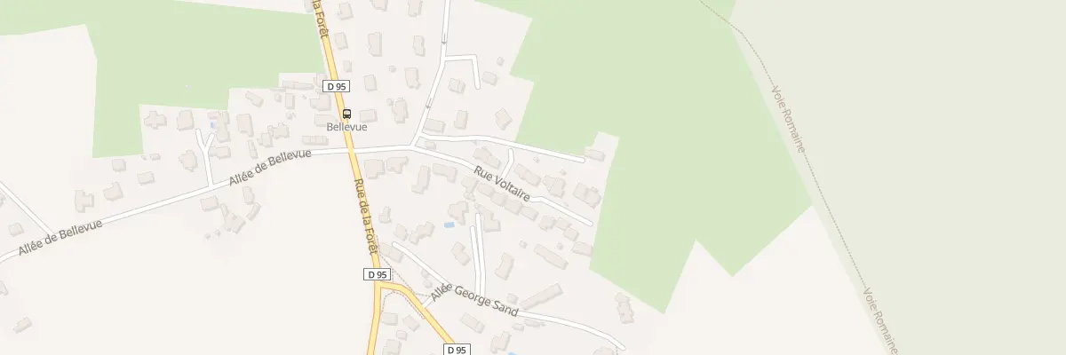 Plan du 7 Rue Voltaire à La Bouëxière
