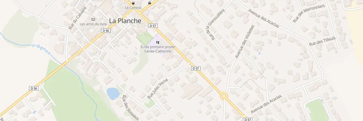 Plan du 15 Rue de nantes à La Planche