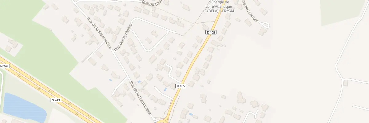 Plan du 13 Rue de la châtaigneraie à Haute-Goulaine