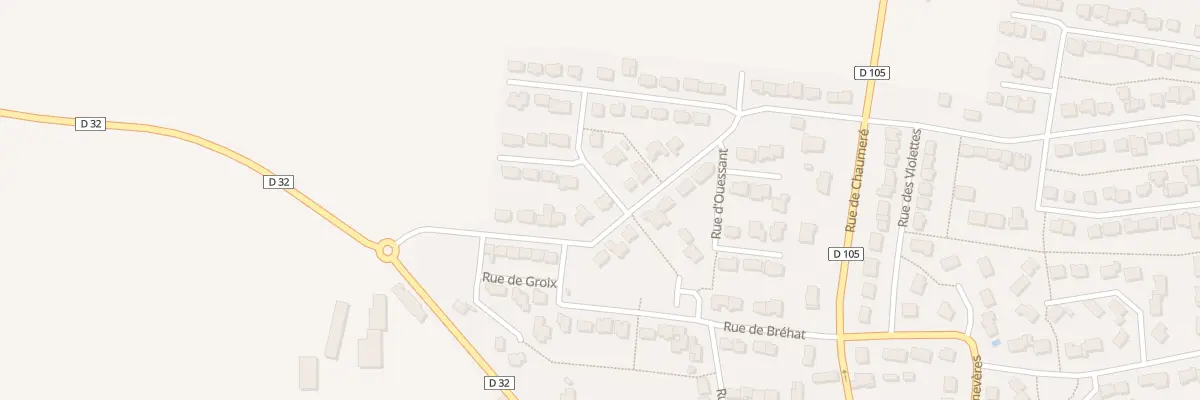 Plan du 20 Rue de Belle Île en Mer à Piré-Chancé