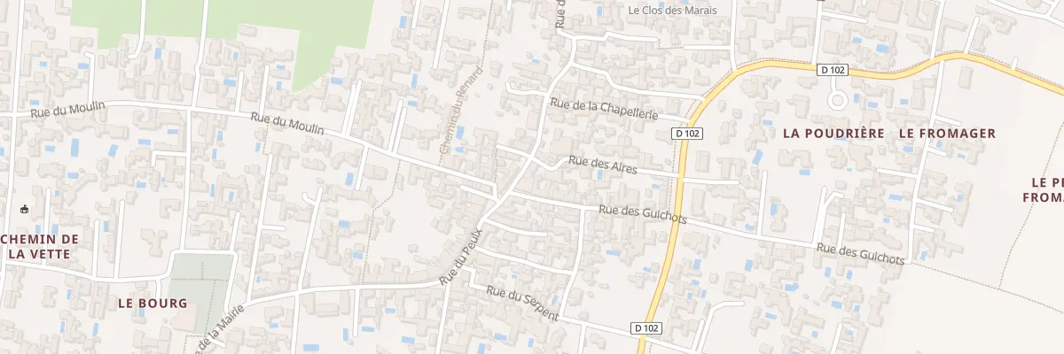 Plan du 26 Rue du Peulx à Loix
