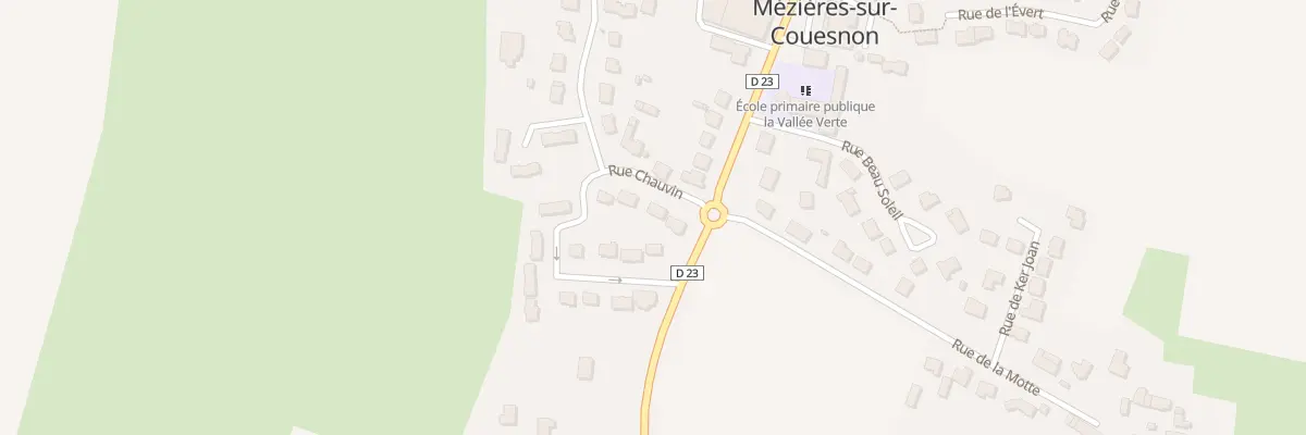 Plan du 15 Rue de Chauvin à Mézières-sur-Couesnon