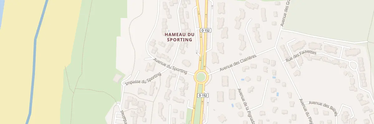 Plan du 2 Rue du Sporting à Seignosse