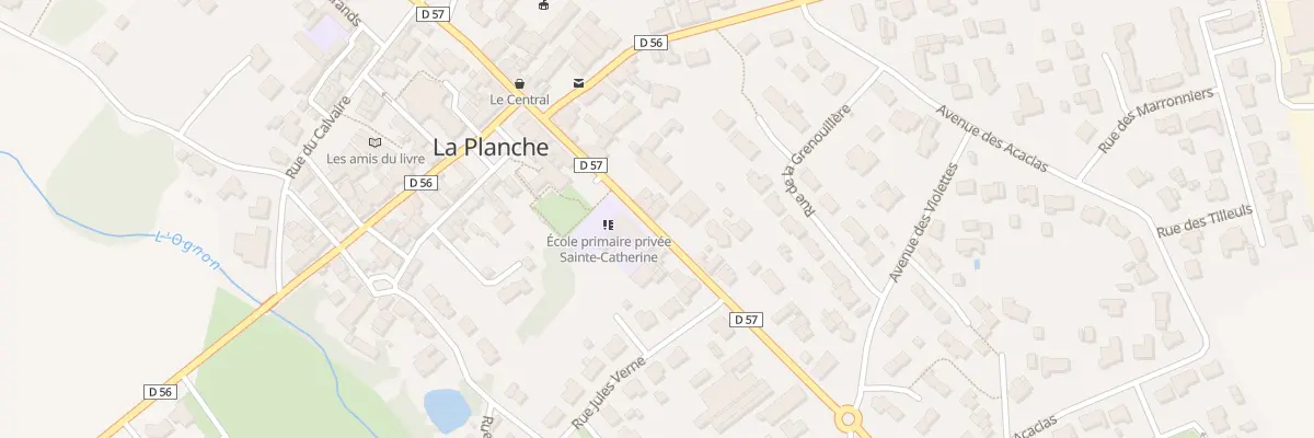 Plan du 24 Rue de nantes à La Planche
