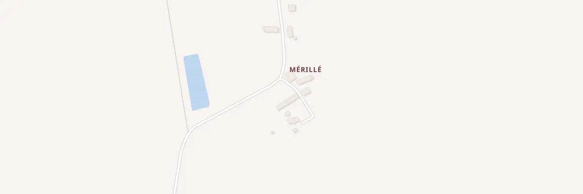 Plan du 5084 Mérillé à Essé