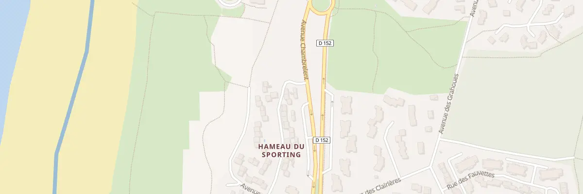 Plan du 2 Ham du Sporting à Seignosse