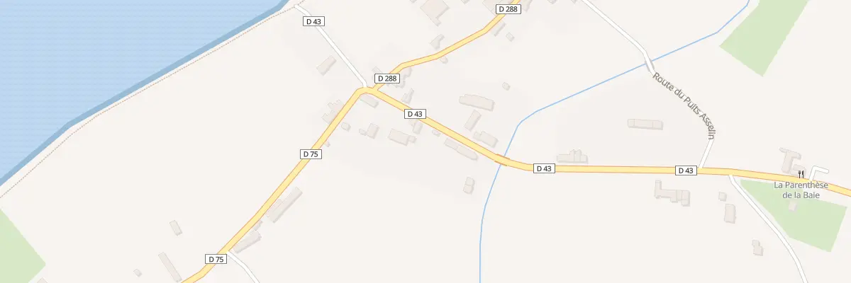 Plan du 49 Rue du Mont St Michel à Courtils
