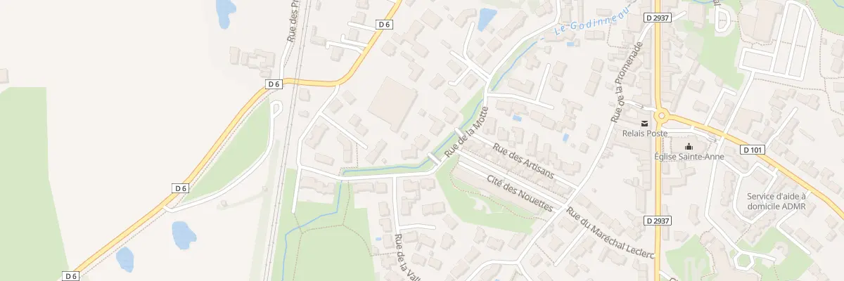 Plan du 28 Rue de l’alouette à Bellevigny