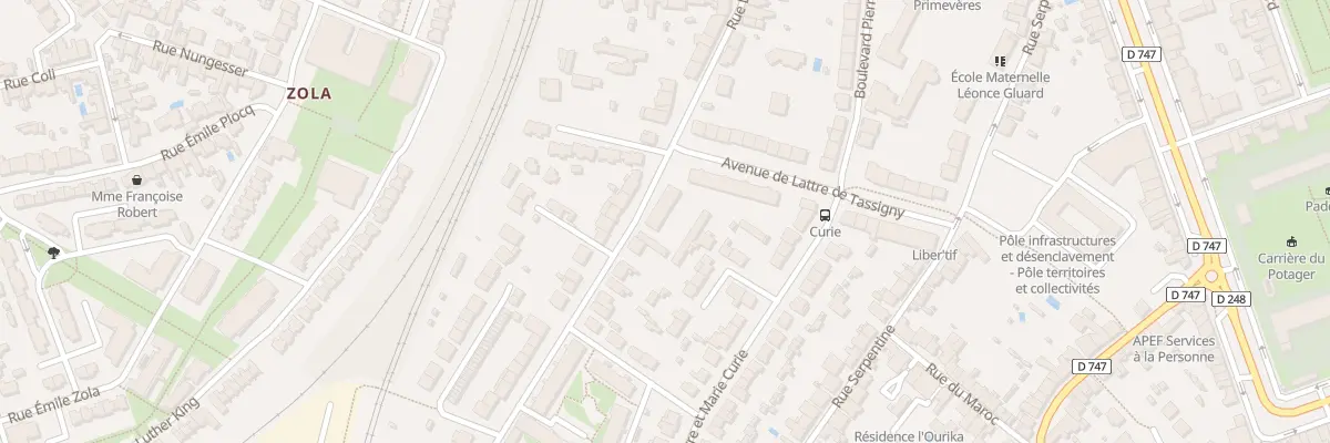 Plan du 9002 Rue Louis Lumière à La Roche-sur-Yon