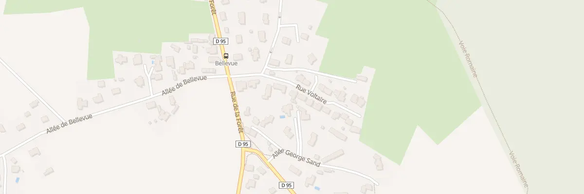 Plan du 6 Rue Voltaire à La Bouëxière