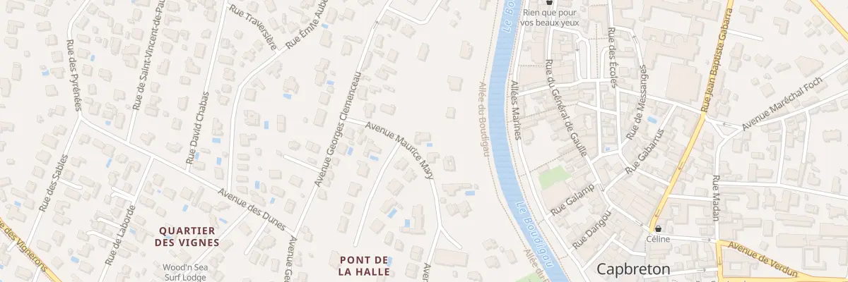 Plan du 10A Rue Maurice Mary à Capbreton